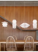 Axyaa Stainless Steel Pendant Lights - Modern LED E27 Fixtures
