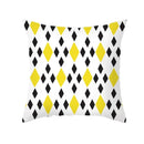 Axyaa Geometric Deer Pattern Cushion Cover for Sofa Decoration and Throw Pillow