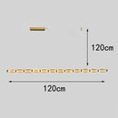 Axyaa Modern LED Pendant Chandeliers for Living Room and Dining Room