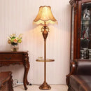 Axyaa Luxe LED Floor Lamp for Living Room, Bedroom, Study - Retro Design for Homes & Hotels