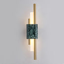 Axyaa Luxe Marble Staircase Sconce Wall Lamp for Green Living Room Bedroom Decor