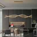 Axyaa Modern LED Pendant Chandeliers for Living and Dining Room Lighting