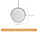 Axyaa Nordic Minimalist Chandelier for Restaurant Living Room Dining Bar Counter
