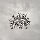 Axyaa Nordic Art Stainless Steel Chandelier for Living Room, Bar, and Kitchen Decor