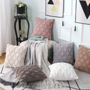 Axyaa Geometric Diamonds Cushion Cover for Home Decoration