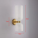 Axyaa Glass Wall Lamp: Modern Luxury Bedroom Artistic Lighting