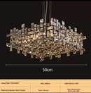 Axyaa Crystal Luxury Pendant Light for Living & Dining Room