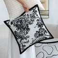Axyaa Black Nordic Style Decorative Cushion Cover for Living Room Sofa