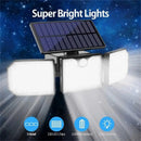 Axya 230 LED Solar Outdoor Wall Light, Motion Sensor Flood Light with High Brightness