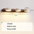 Axyaa Circular LED Double-Sided Wall Lamp for Bathroom Vanity Mirror