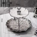 Axyaa Multi-Layer High-End Fruit Plate & Candy Snack Decor for Living Room Table