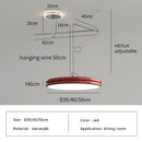 Axyaa Nordic LED Pendant Lights for Dining Tables & Kitchen, Modern Minimalist Swing Arm Hanging Lamps