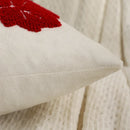 Axyaa Velvet Embroidered Fall Halloween Decorative Pillowcase Maple Leaf Pumpkin Sofa Cushion Covers