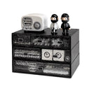 Axyaa Acrylic Stackable Drawer Organizer for Office School Desktop Storage.