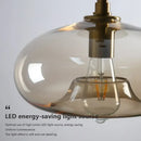 Axyaa LED Glass Ceiling Chandelier for Home Lighting
