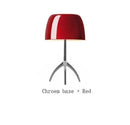 Axyaa Bauhaus Glass Desk Lamp LED Table Light for Bedroom Living Room