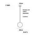 Axyaa Nordic Bubble Chandelier LED Ceiling Pendant Lamp for Living Room, Kitchen, Dining Room