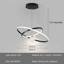 Axyaa LED Pendant Light: Creative Minimalist Home Lighting for Bedroom, Living Room, Bar Counter