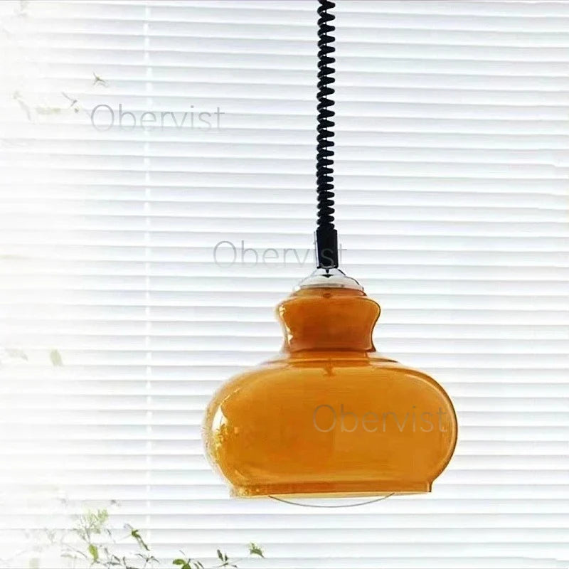 Nordic Glass Bauhaus Ceiling Chandelier by Axyaa