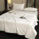Axyaa Cooling Comforter: Breathable Bamboo Fiber Blanket, Lightweight Summer Quilt