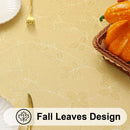 Axyaa Jacquard Polyester Tablecloth for Home Banquet Tables