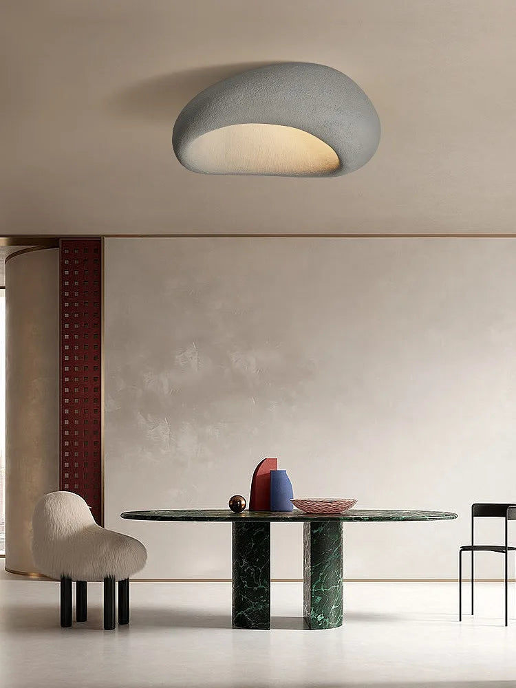 Nordic Style Wabi Sabi Ceiling Chandelier by Axyaa - Modern Art Deco LED E27 Light