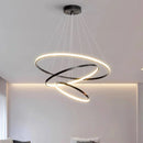 Axyaa LED Chandeliers: Modern Pendant Lights for Living Room & Dining Room