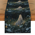 Rustic Halloween Plants Table Runner for Wedding Party & Home Decor by Axyaa