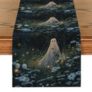 Rustic Halloween Plants Table Runner for Wedding Party & Home Decor by Axyaa