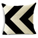 Axyaa Geometric Stitching Pillowcase in 40*40cm/45*45cm/50*50cm
