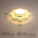 Axyaa LED Crystal Ceiling Lamp for Home Decor Lighting