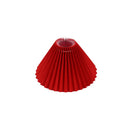 Axyaa Pleated Fabric Lampshade with Metal Frame in Various Colors
