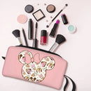 Axyaa Minnie Mouse Makeup Bag Cosmetic Pouch - Cute Cartoon Merch for Girl Woman