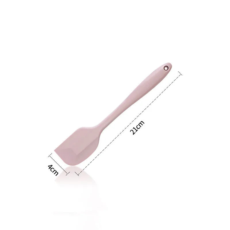 Axyaa Silicone Cream Scraper & Spatula Cutter - Kitchen Baking Pastry Tool