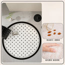 Axyaa Round Fluffy Bedroom Rug Soft Plush Living Room Carpet Modern Minimalist Decoration