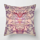 Axyaa Baroque Geometric Throw Pillow Case, Elegant Vintage 45X45CM Cushion Cover for Home