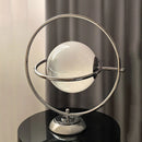Axyaa Glass Planetary Rotating Desk Lamp - Modern Italian Style LED Lighting