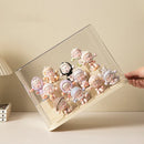 Acrylic Action Figure Display Case for Axyaa Collectibles - Dustproof Storage Cabinet