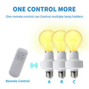 Axyaa Wireless E27 Lamp Holder with Smart Timer Switch for LED Bulb