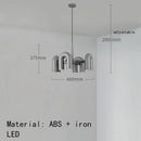 Axyaa Nordic U-shaped LED Chandelier for Stylish Living Spaces