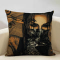 Axyaa African Lady Cushion Cover Pillow Case Sofa Decoration Linen Pillowcase