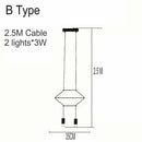 Axyaa LED Chandelier Modern Minimalist Line Indoor Lighting Fixture