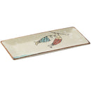 Axyaa Ceramic Sushi Plate Set - Japanese Style Creative Tableware & Rectangular Dish