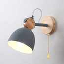 Axyaa Wooden E27 Wall Lamp Sconce for Indoor Home Decoration