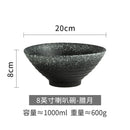 Axyaa Large Ramen and Soup Bowl Set, Japanese Ceramic Tableware