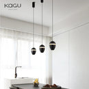 Axyaa Circular LED Pendant Lights for Bedside, Restaurant, Bar Counters - Decorative Ceiling Lamps