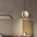 Axyaa Yellow Cave Stone Pendant Light - Nordic Wabi Sabi Style