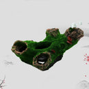 Axyaa Hollow Tree Tunnel Cave for Aquarium Fish Tank Decoration