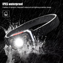 Axya LED Headlamp: 7 Modes, USB Rechargeable, Waterproof - Ideal for Fishing & Camping