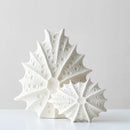 Axyaa Sea Urchin Ceramic Vase - Abstract Spike Design for Home Decor